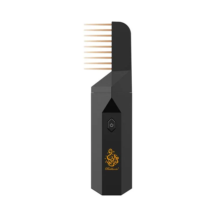 Captain - K 2 in 1 Bakhoor Hair Brush Comb Diffuser - Black