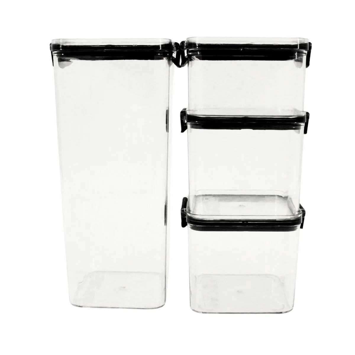 Minhaj Homeware - Food Storage Containers 4piece Set ZH-108337/4