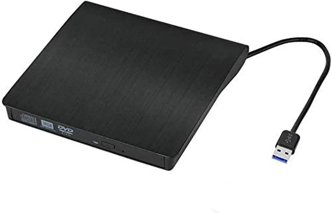 External DVD drive, portable USB 3.0 CD burner +/-RW drive