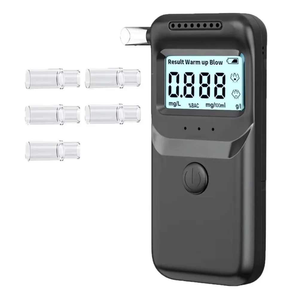Professional Alcohol Breathalyzer with LCD digital display