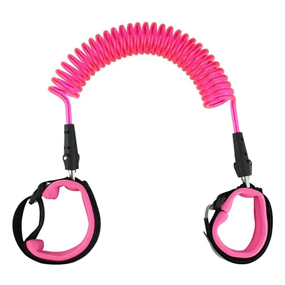Kids Safety Anti-Lost Strap/Leash Link Harness & Wrist Belt Band - Pink