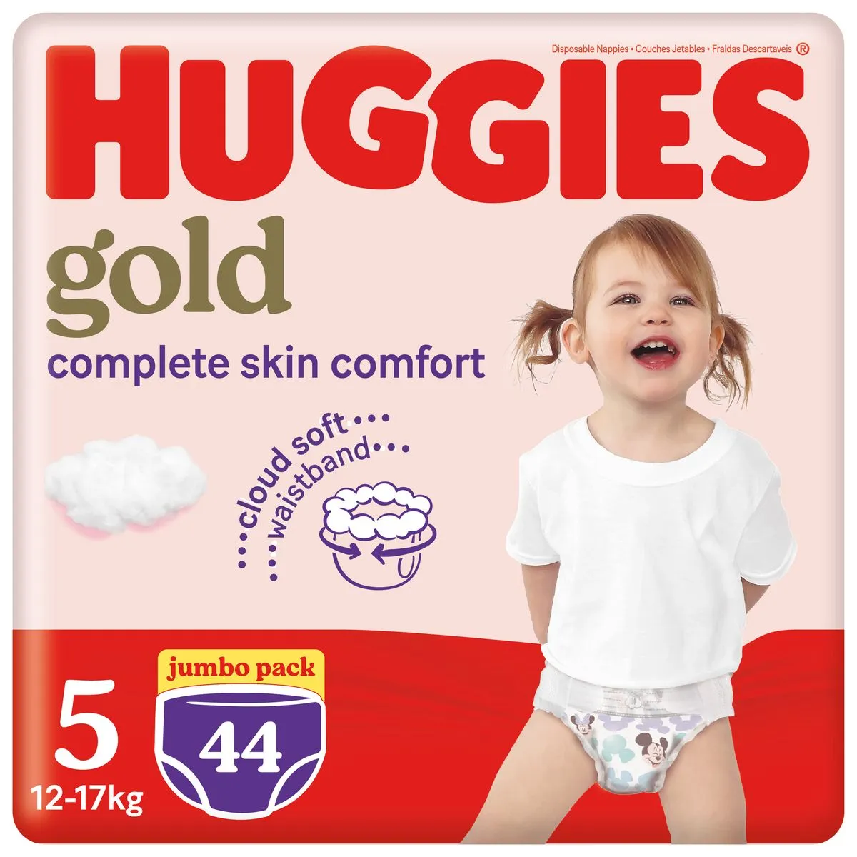 Huggies Gold Pants Size 5 Jumbo Pack 44's