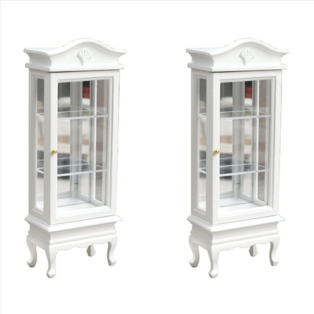 1/12 Dollhouse Miniature Cabinet Wooden Single Door Bookcase Showcase