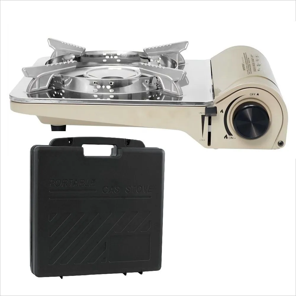 SAFY BDZ-261 Portable Gas Stove - Outdoor Camping Gas Cooker with Case