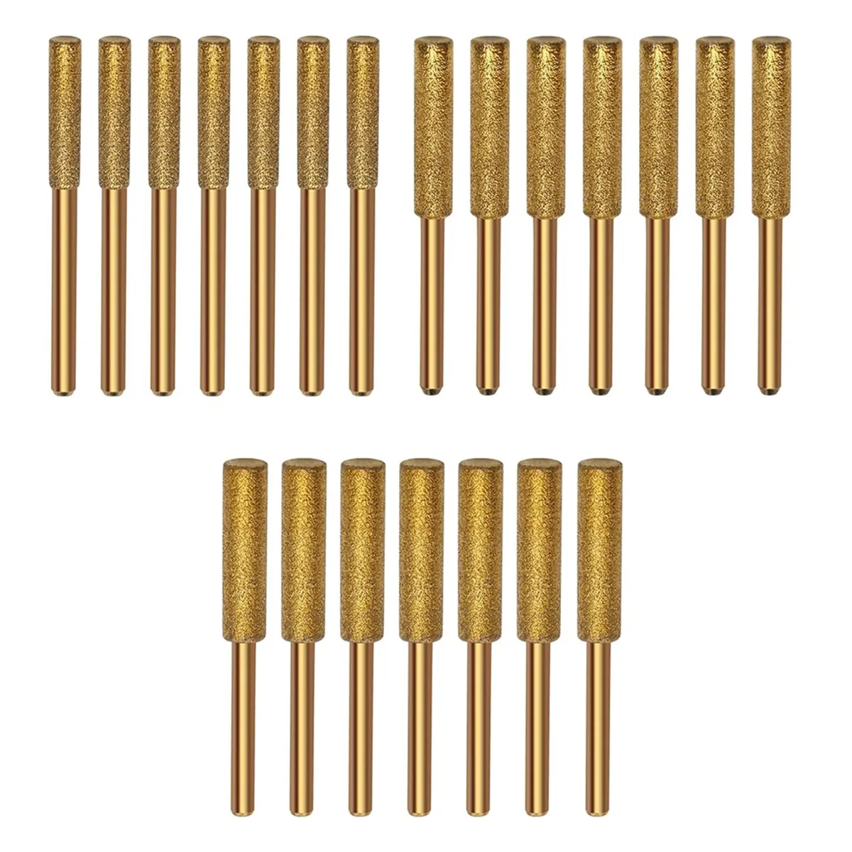 21 Pcs Diamond Chainsaw Sharpener Chainsaw Diamond Compatible with None