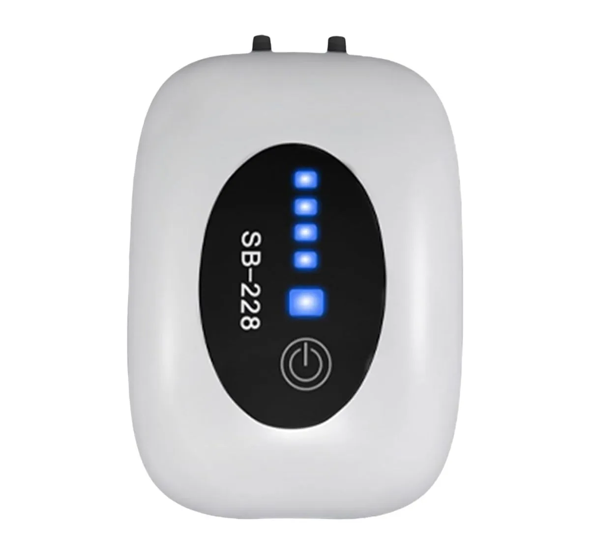 Rechargeable Dual Outlet Aquarium Air Pump - Portable & Silent Aerator