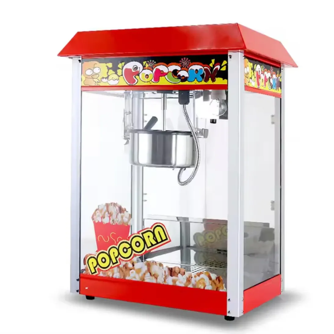 Rooftop Cinematic Electric Popcorn Machine 236.6ml-Movie Night,TheatreStyle