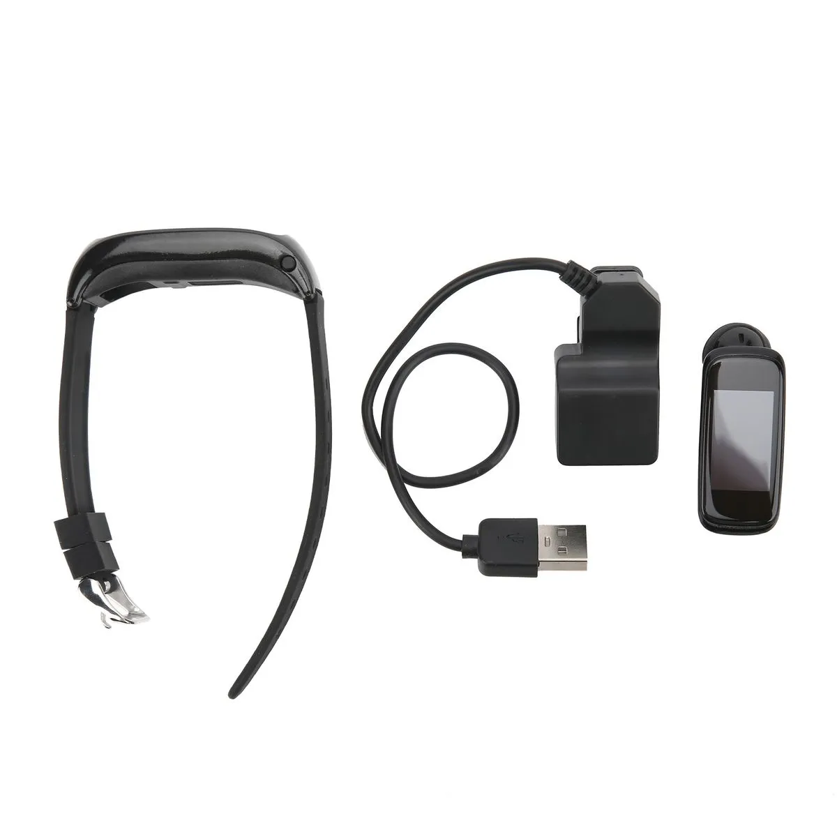 Wireless Bluetooth Earphone Bracelet Smartwatch Packof1