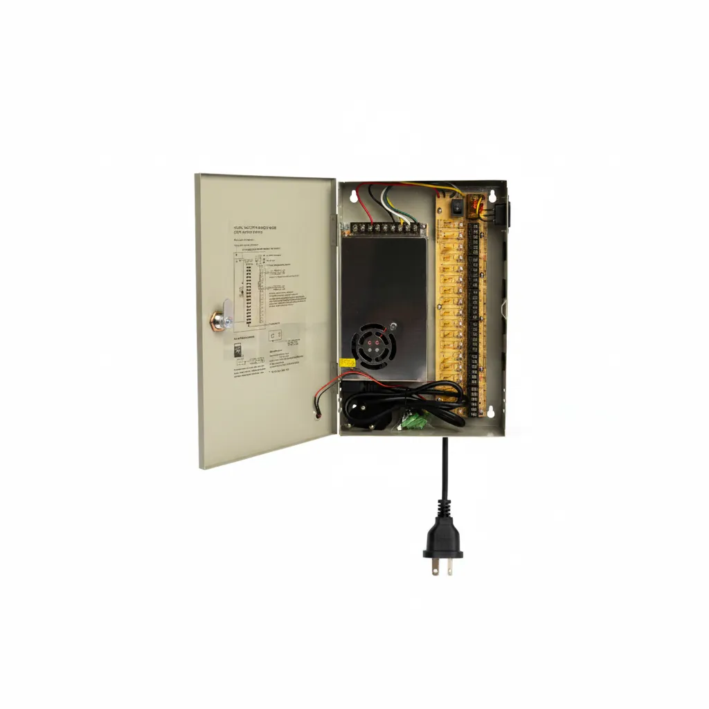 CCTV 18 Channel 12V DC Power Distribution Box 20 Amp