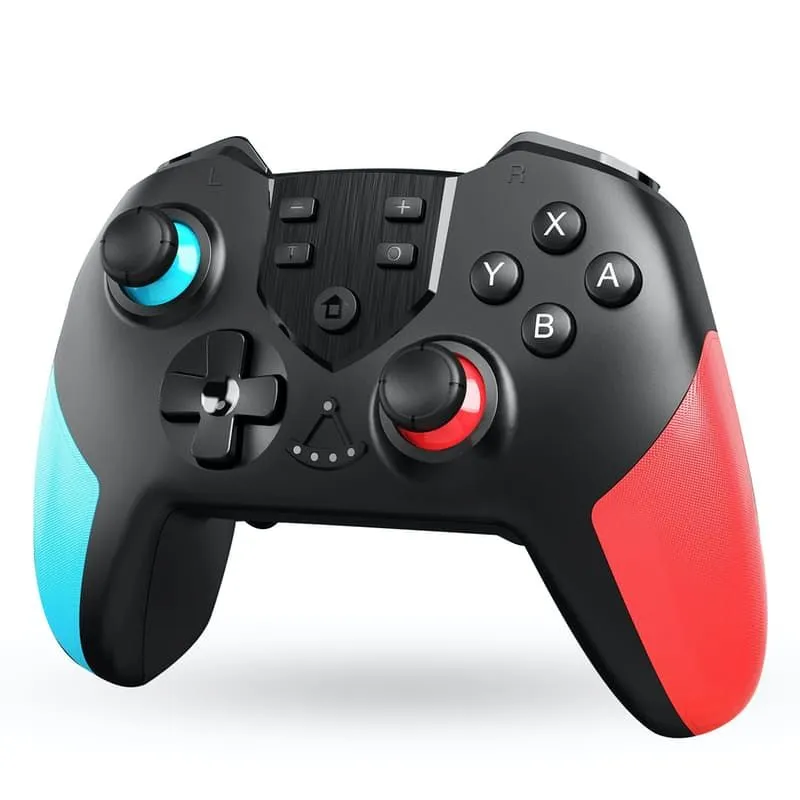 T-23 Bluetooth Wireless Controller Compatible with Nintendo Switch - Blue & Red