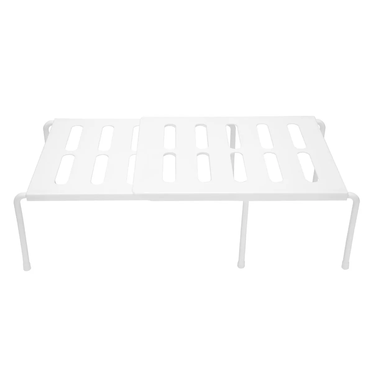 Kitchen Expandable Organizer Racks Bathroom Storage Holders White