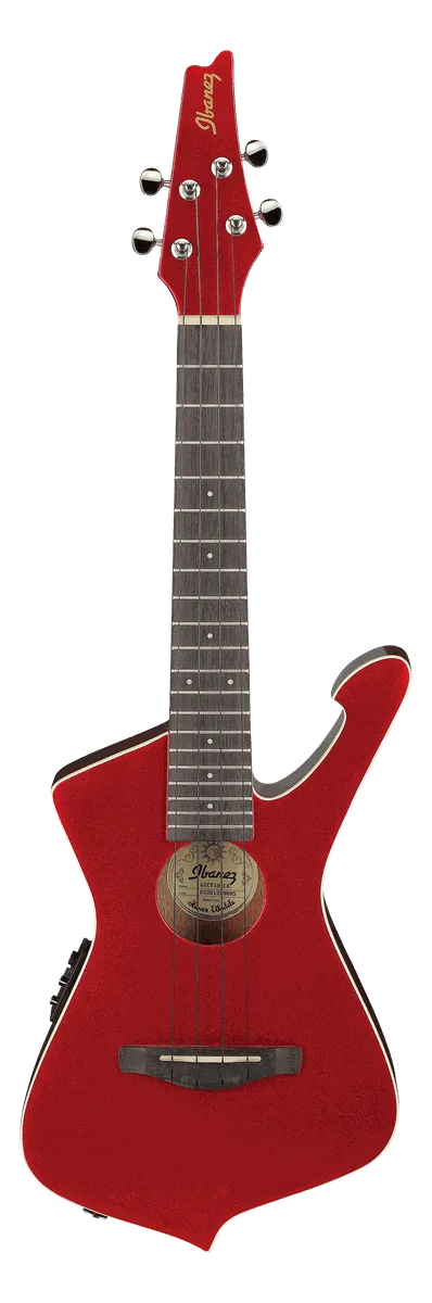 Ibanez UICT10 Ukulele Guitar w/ Bag - Candy Apple
