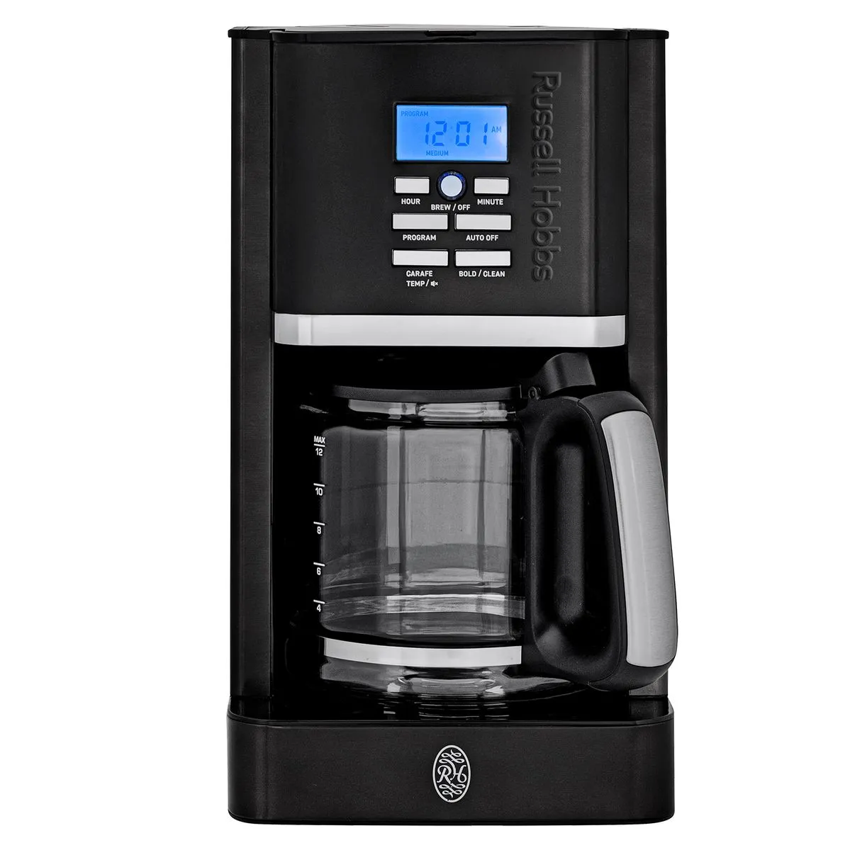 Russell Hobbs Nexus Digital Coffee Maker - Black, Silver