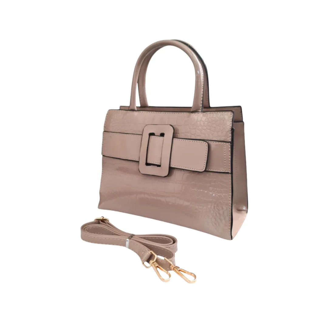 Elegant Women's Handbag with Practical Storage - Beige