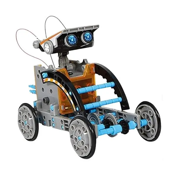 Solar Powered Robot Building Toy, 12 in 1 Educational Age 8-13