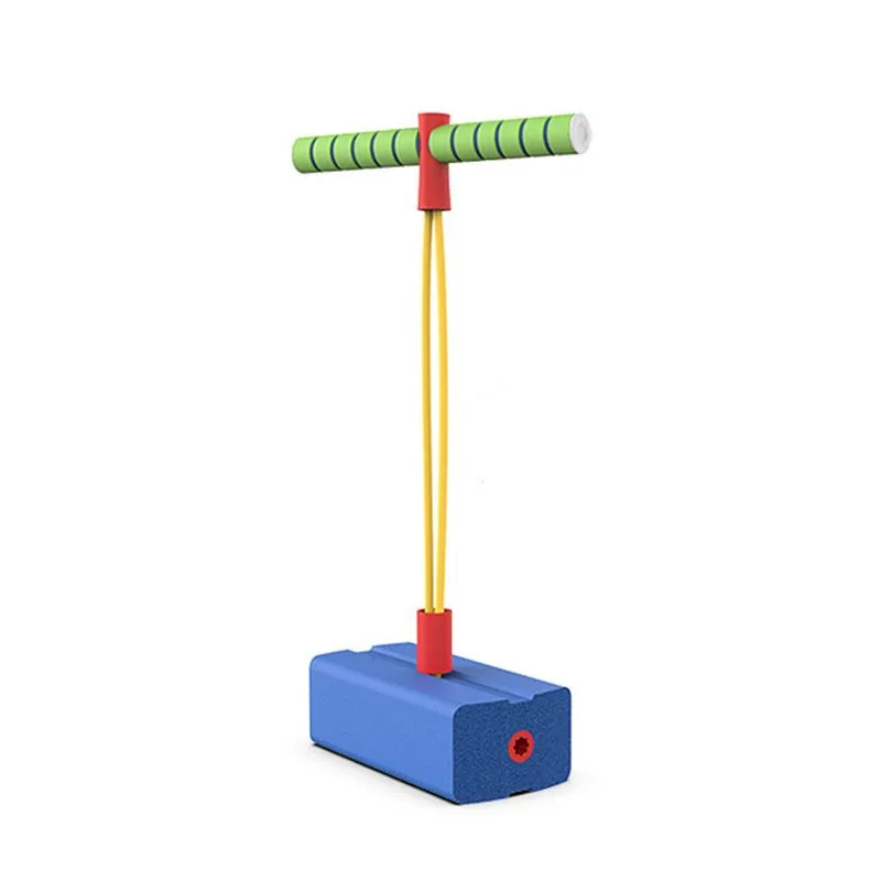 Foam Pogo Jumper Pogo Stick Jumper Hopper For Kids Indoor Outdoor Fun -740 - Blue