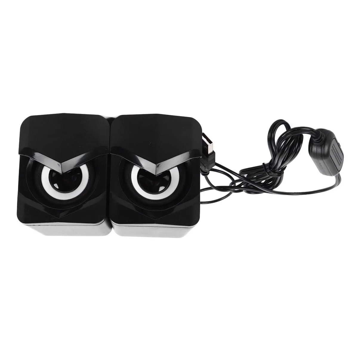 2piece Computer Speakers Portable Wired Desktop Laptop Speakers Subwoofer