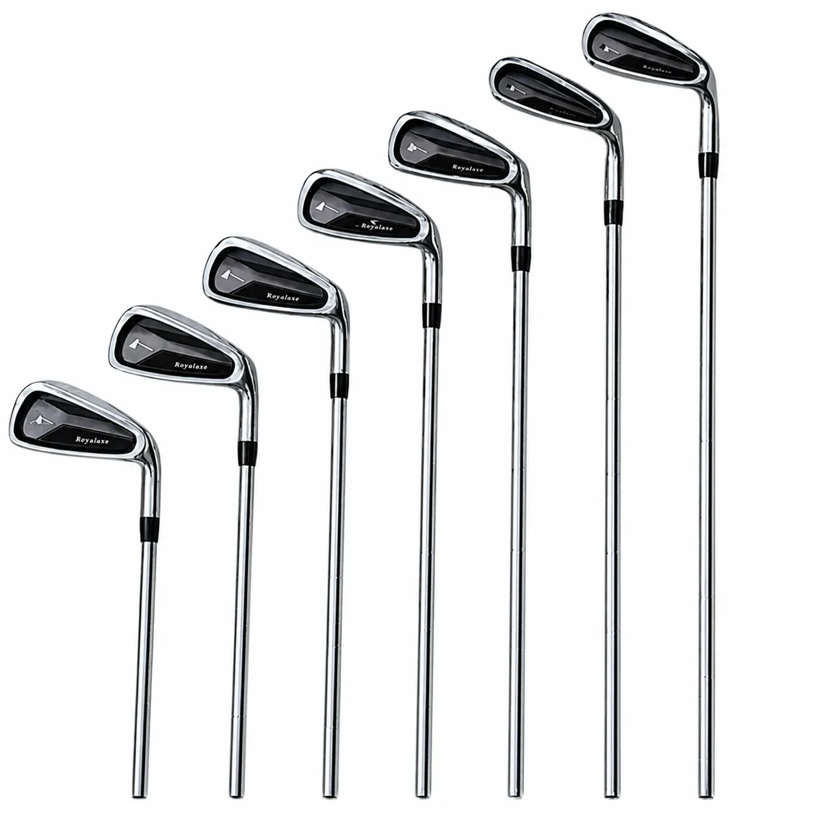 Royalaxe 7 Piece Golf Iron Set 4-PW Right Handed Stainless Steel Irons