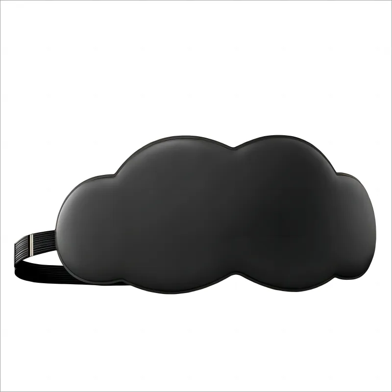 6D Stereoscopic Cloud Eye Mask for Relieving Eye Fatigue Sleep Eye Mask - Black