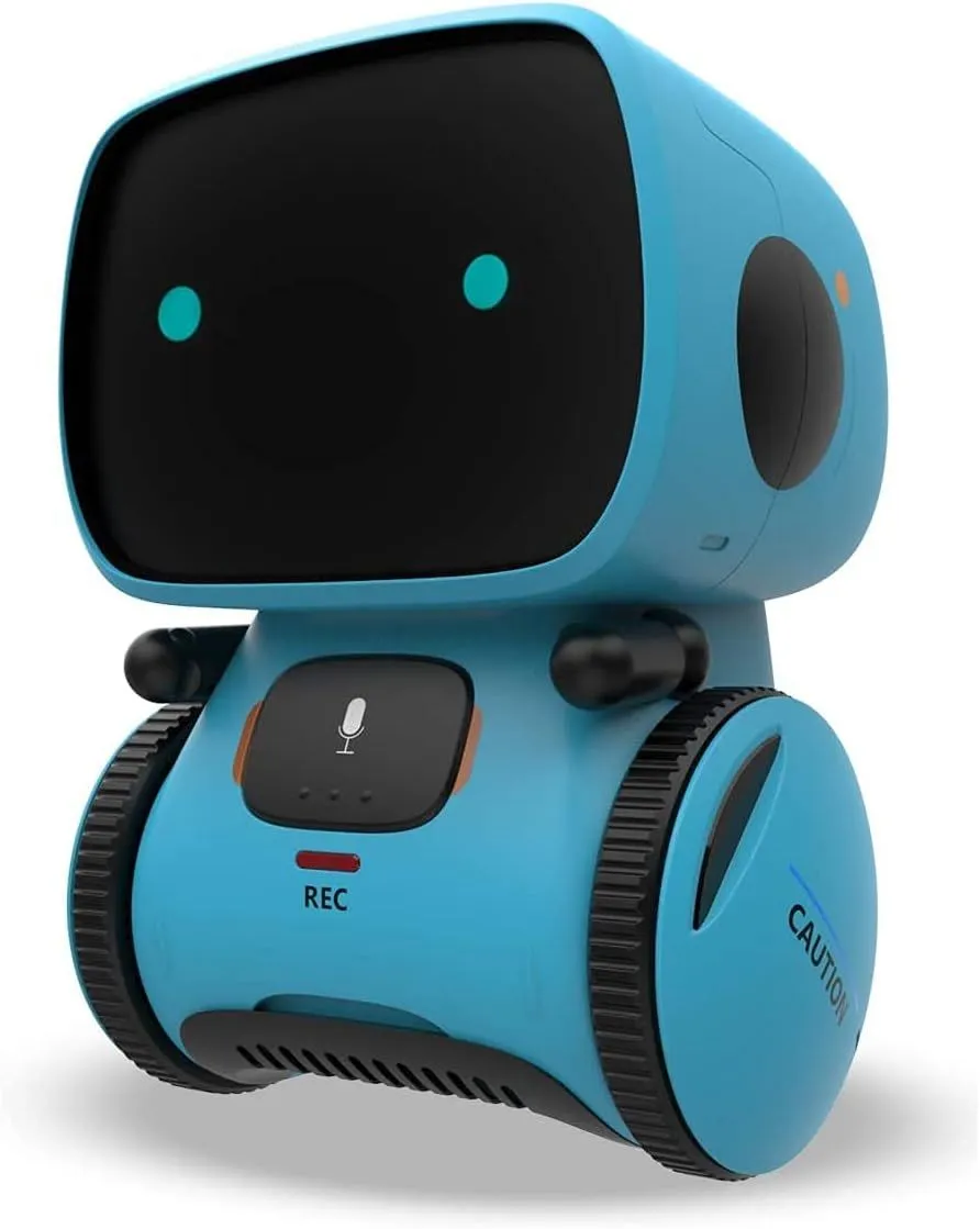 Interactive Smart Speech Recognition Robot for kids - Blue