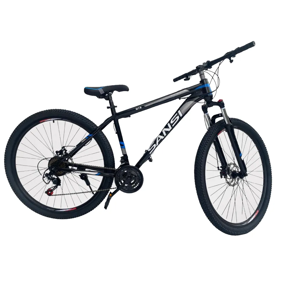 29" Rough-Terrain Mountain Bike - Black, Blue
