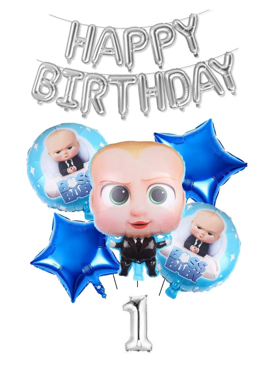 Baby Boss Happy Birthday Baloons for Kids