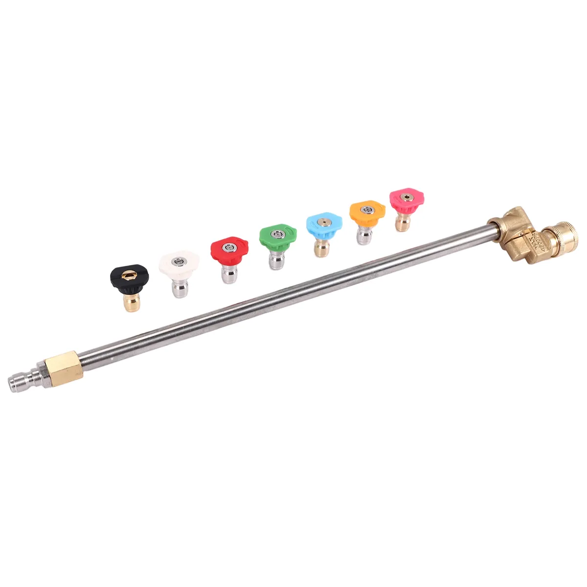 Cleaner Attachment Pressure Washer Extension Wand with Coupler