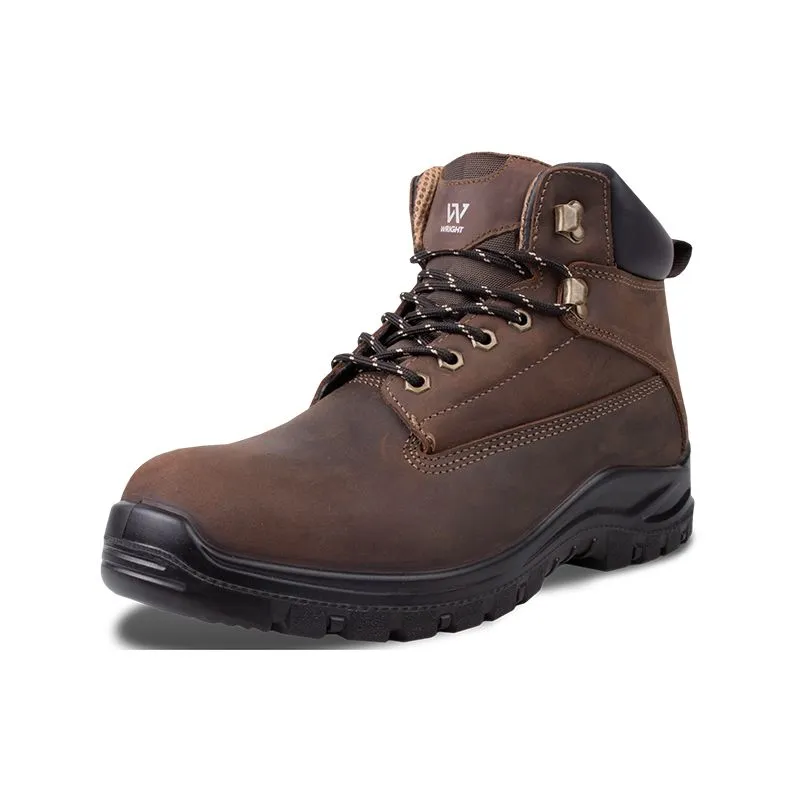 WRIGHT Hiker Holton Safety Boot Brown
