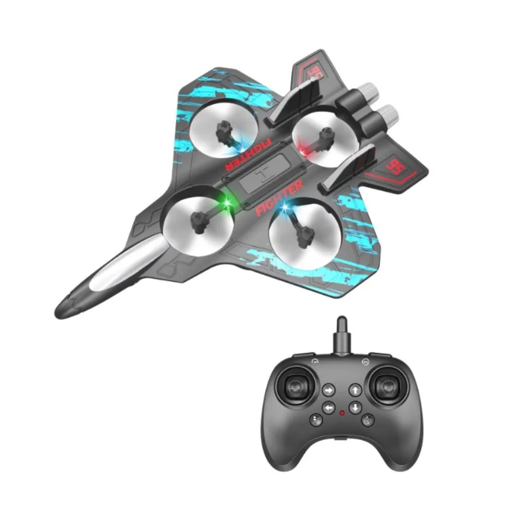 Foam Remote Control Airplanes For Kids & Adults | RC Fighter Jet With Light