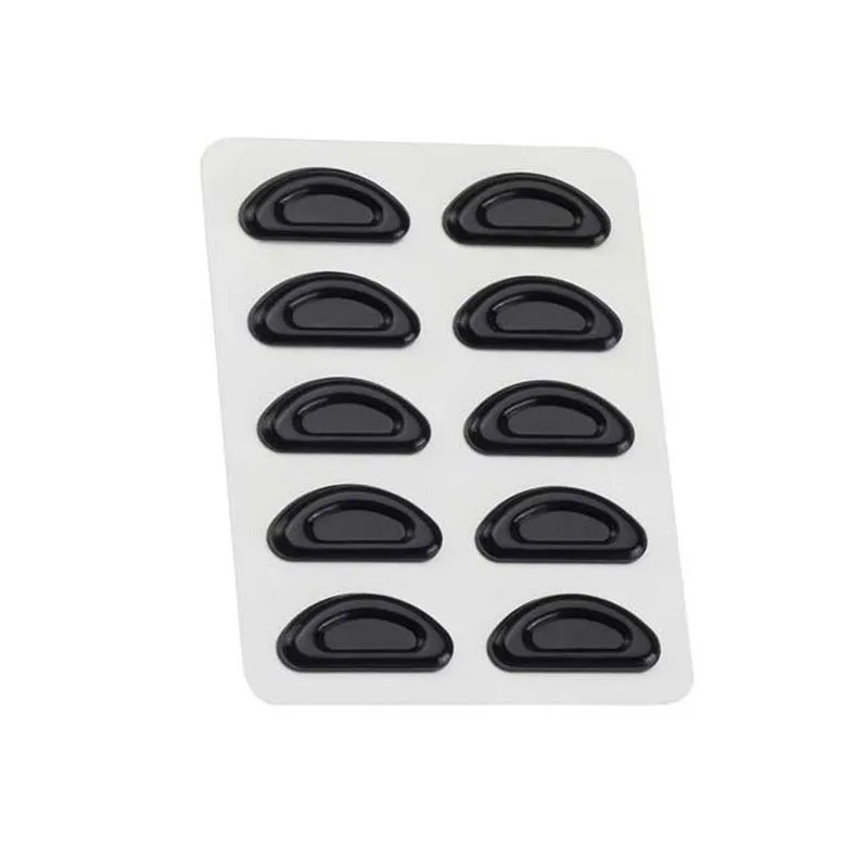 Concave And Convex Nose Paste Sunglasses Glasses Nose Pads -1 Board - Black