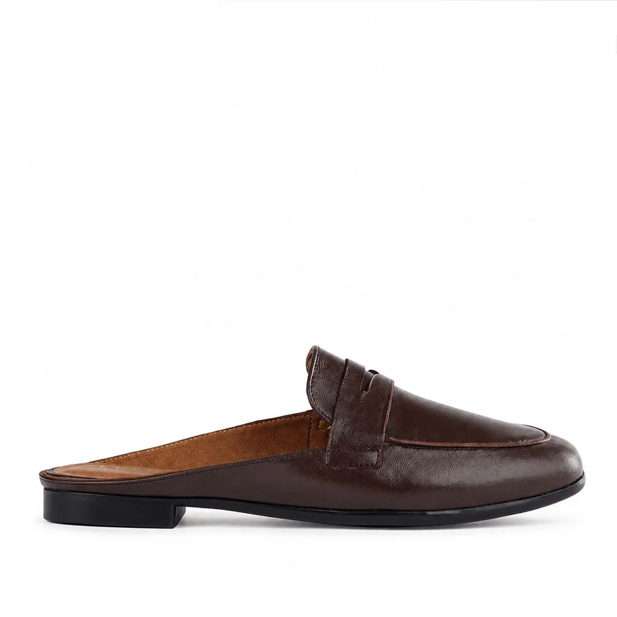 Froggie Women's Open Back Loafer- Burgundy Suede - 12974