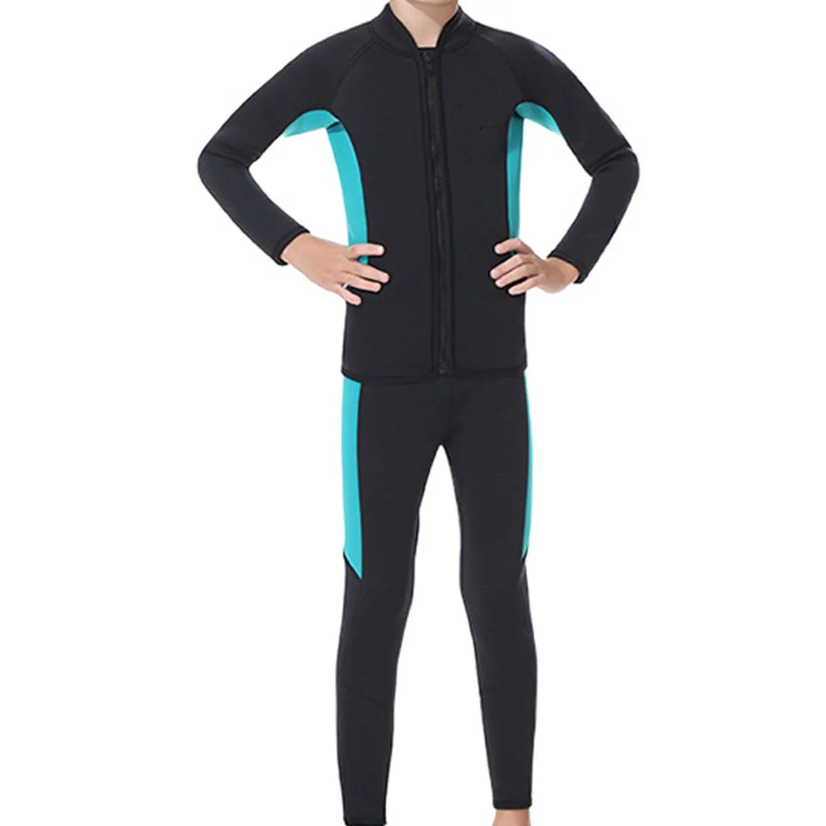 3mm Kids Wetsuit Children's Split Wetsuit Neoprene Diving Thermal Swimsuit