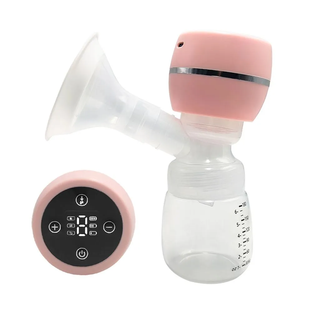 Pink All-in-One High Suction Intelligent Electric Breast Pump