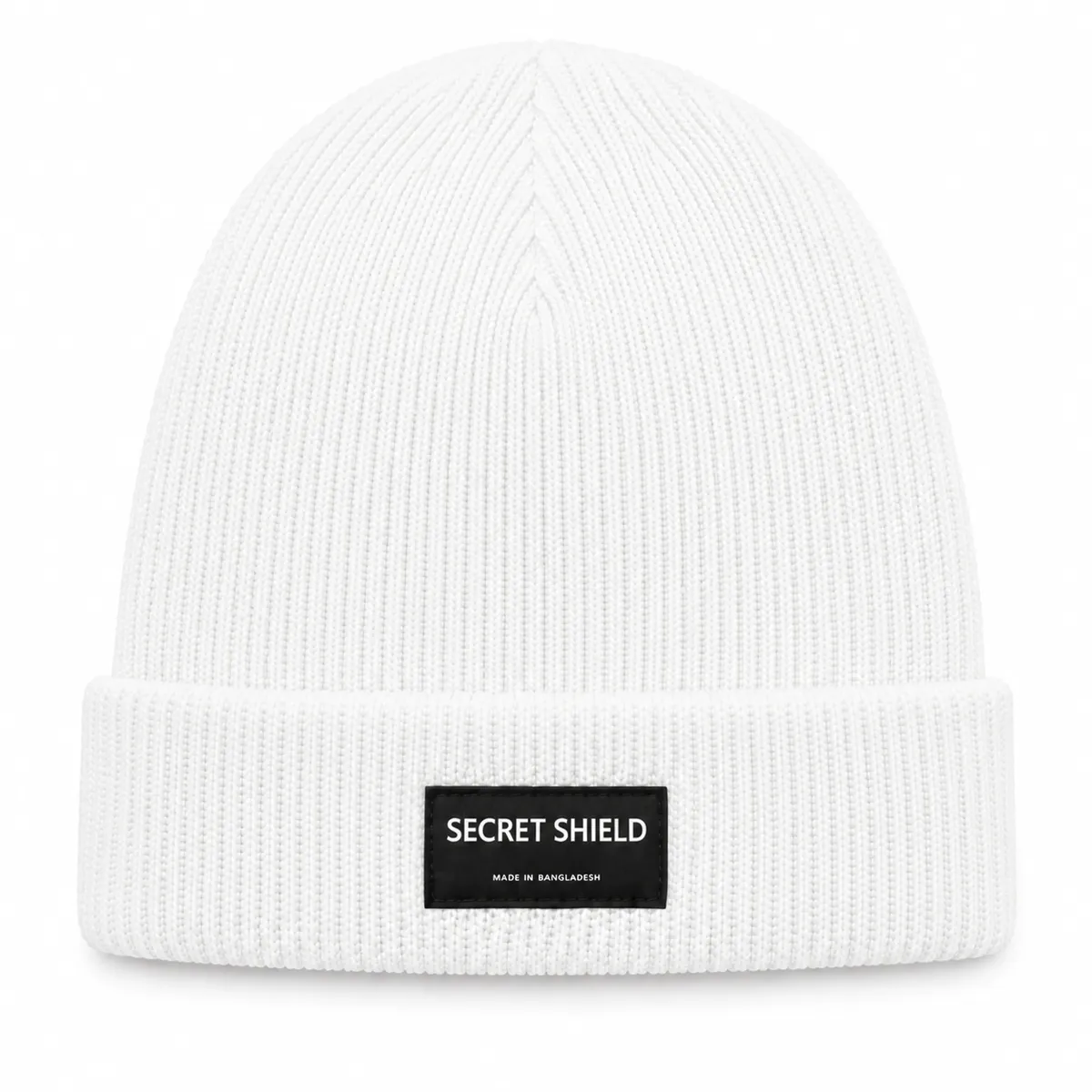 Secret Shield Arctic White Classic Beanie