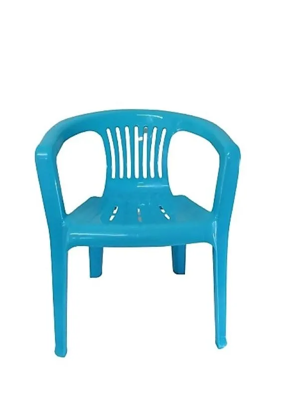 Toddler Plastic Armrest Chair - Blue