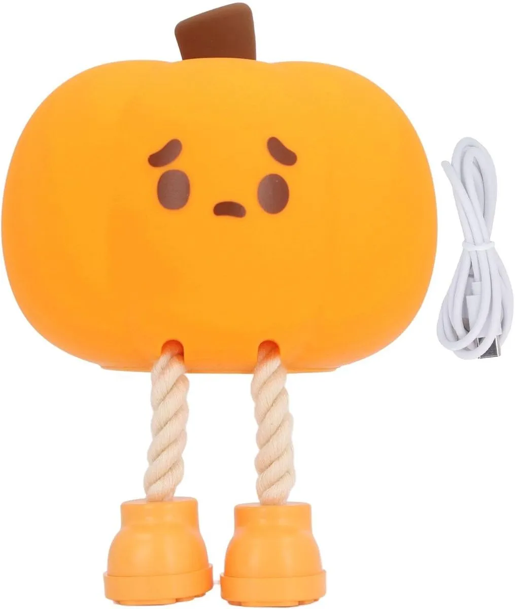 Night Light Silicone Night Light Soft Rechargeable Adorable Eye Soothing