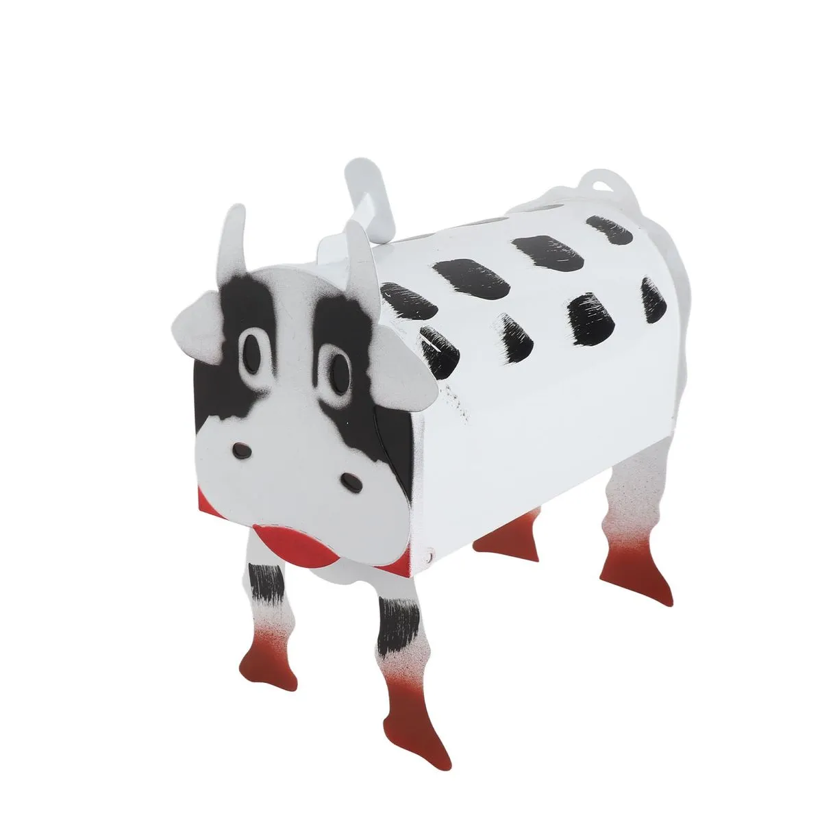 Metal Cow Wall Mounted Mailbox