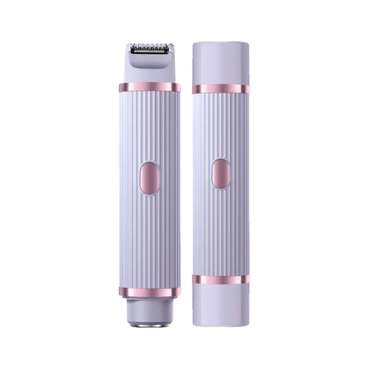 Purple 2in1 Women Two Head Electric Shaving Machine Body Hair Removal
