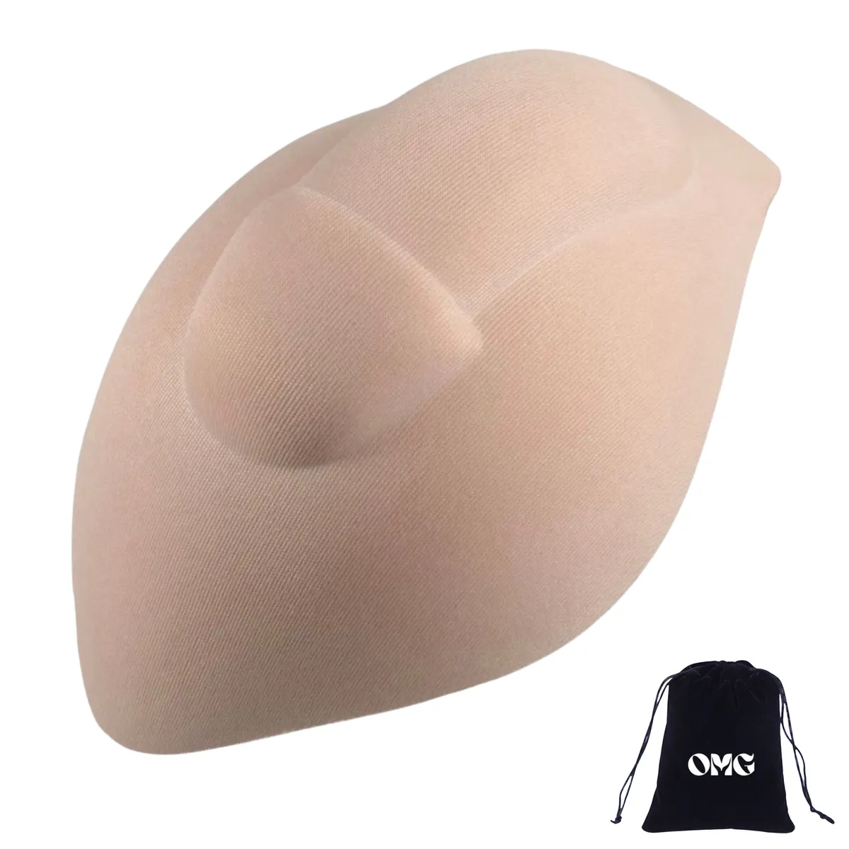 OMG Mens Male Underwear Enhancer - Enhancing Cup - Nude