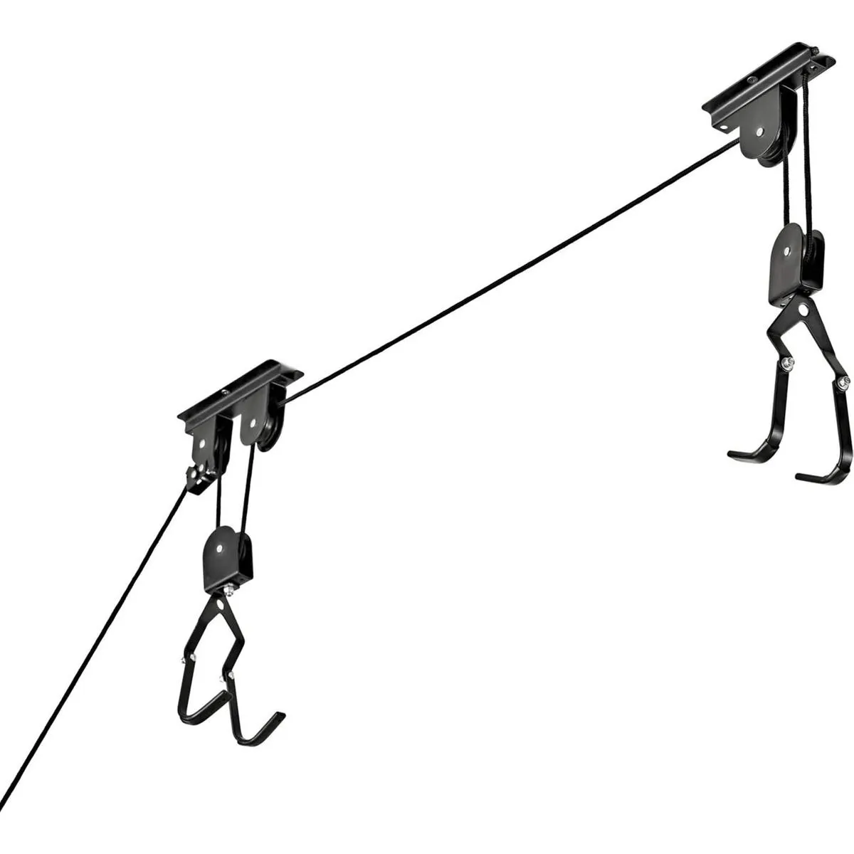 Bicycle Storage Rack Set Ceiling-Mounted Bike Lift