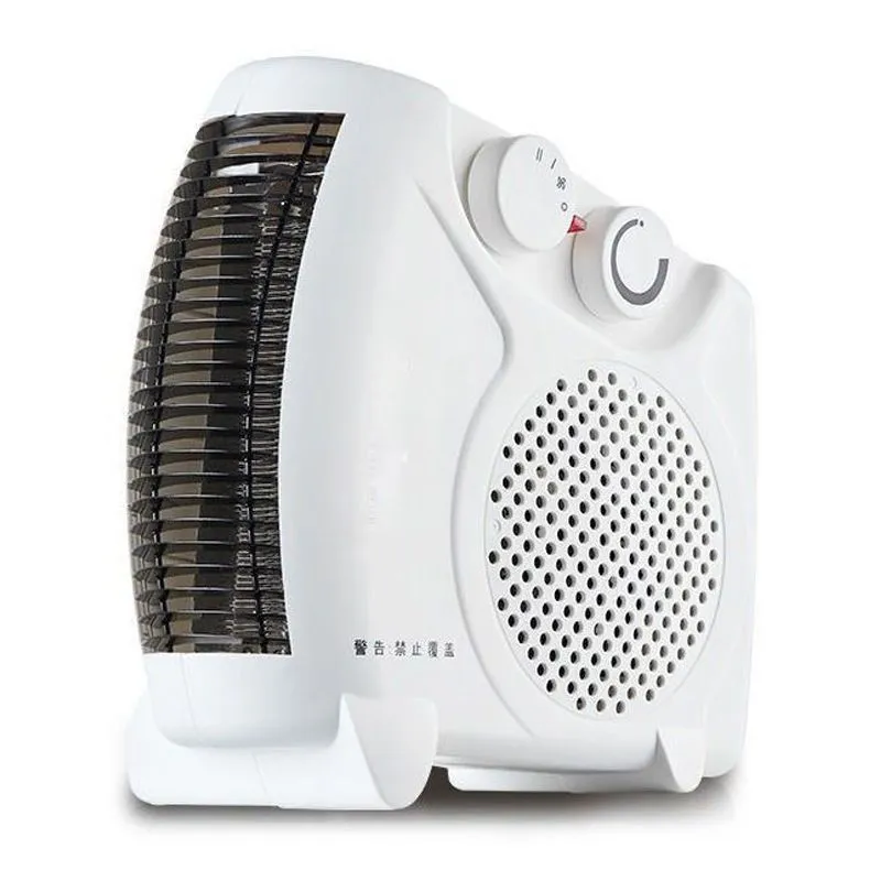 White Overheat Protection Fan Heater Heating and cooling