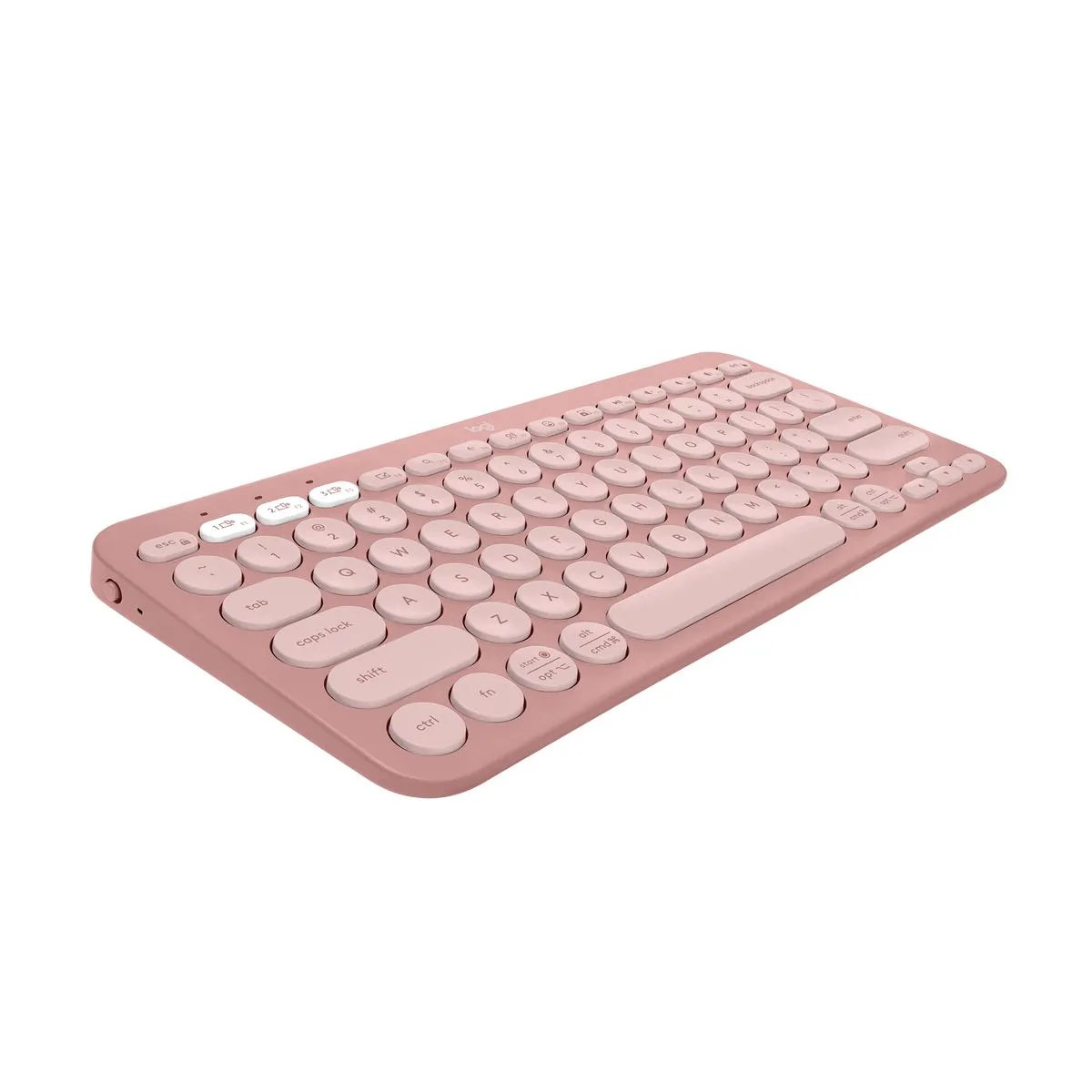 Logitech Pebble Keys 2 K380s multi-device Bluetooth keyboard - Tonal Rose 