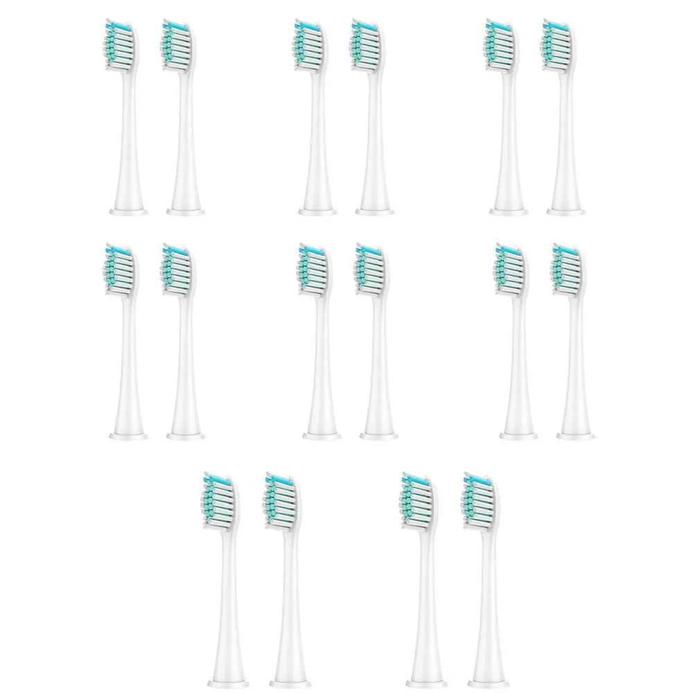16-pack replacement toothbrush heads, compatible with Philips Sonicare