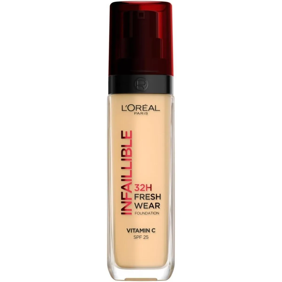 LOreal Infaillible 32HR Full-Coverage Freshwear Foundation Vitamin C +SPF25 - 120 Golden Vanilla