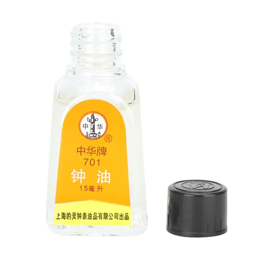 Clock Oil 15ml 2pcs Watch Maintenance Repair Lubricant