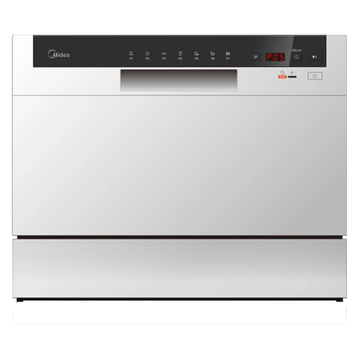 Midea 6 Place Counter Top Dishwasher - White