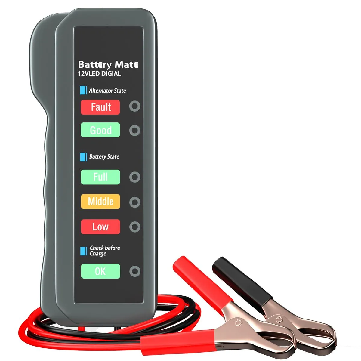 BM310 Car Battery Load Tester 6LED 12V Charging System