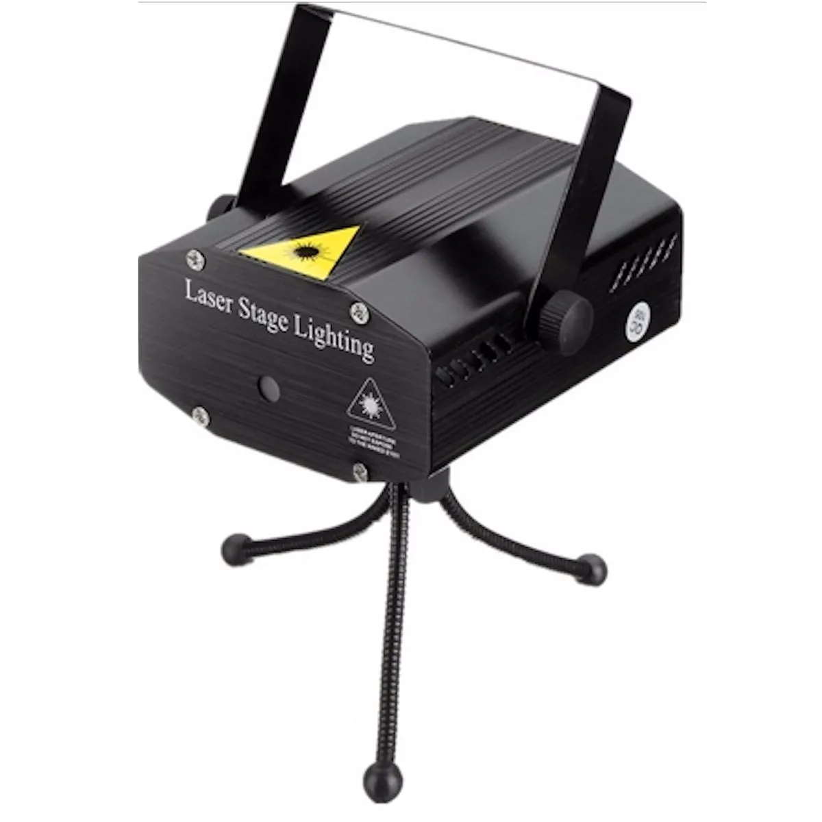 Andowl Mini Laser Stage Light System - Disco Party Lights - Black