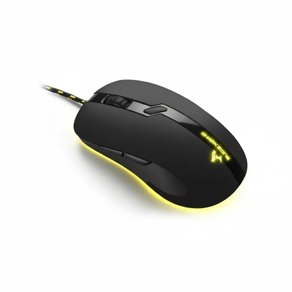 Sharkoon 8200 DPI Laser Gaming Mouse for Right-Handed Users