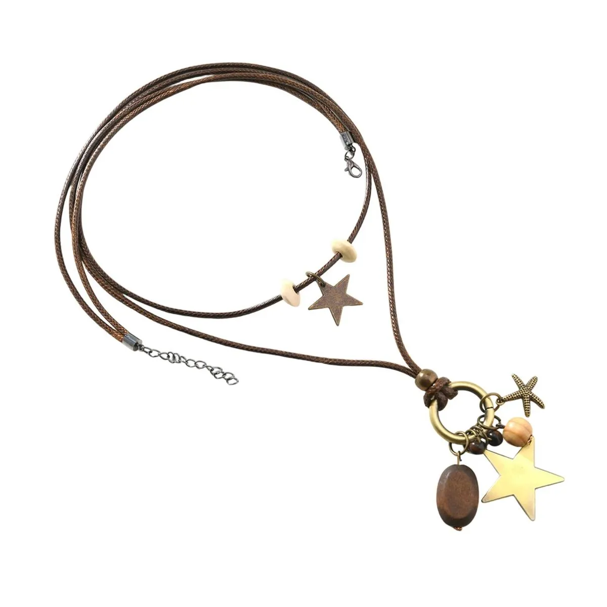 Star Necklace Trendy Costume Accessories Sweater Chain Personality
